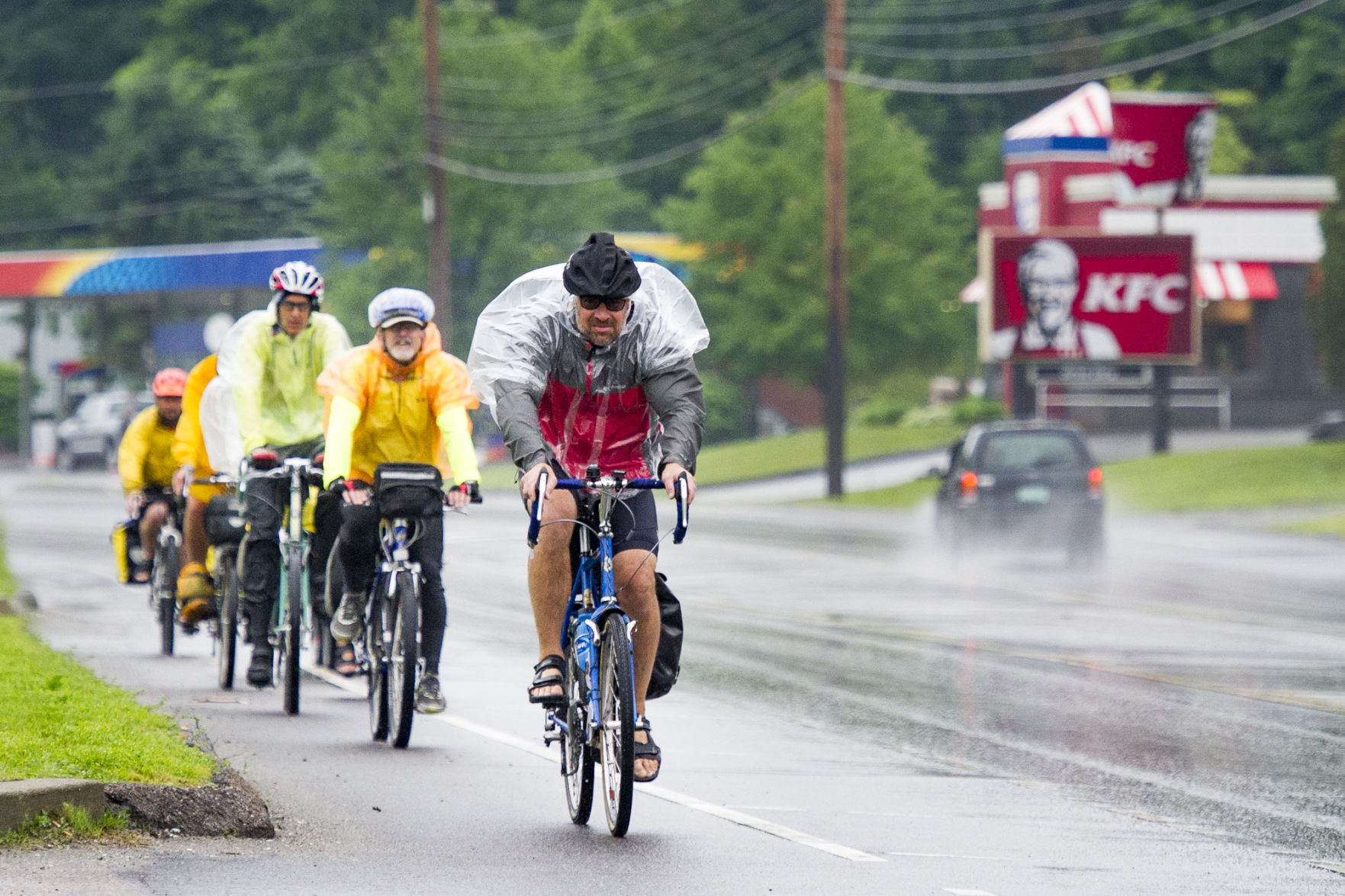 Cycling in the Rain